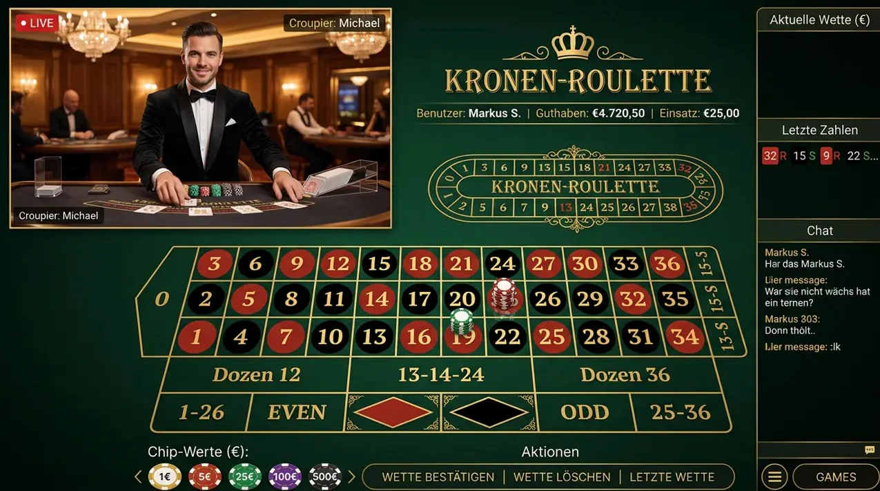 Live Casino im HadesBet